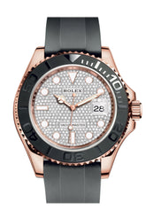 Rolex Yacht-Master 40 Automatic Diamond Set Dial 18Kt Everose Gold Watch 126655